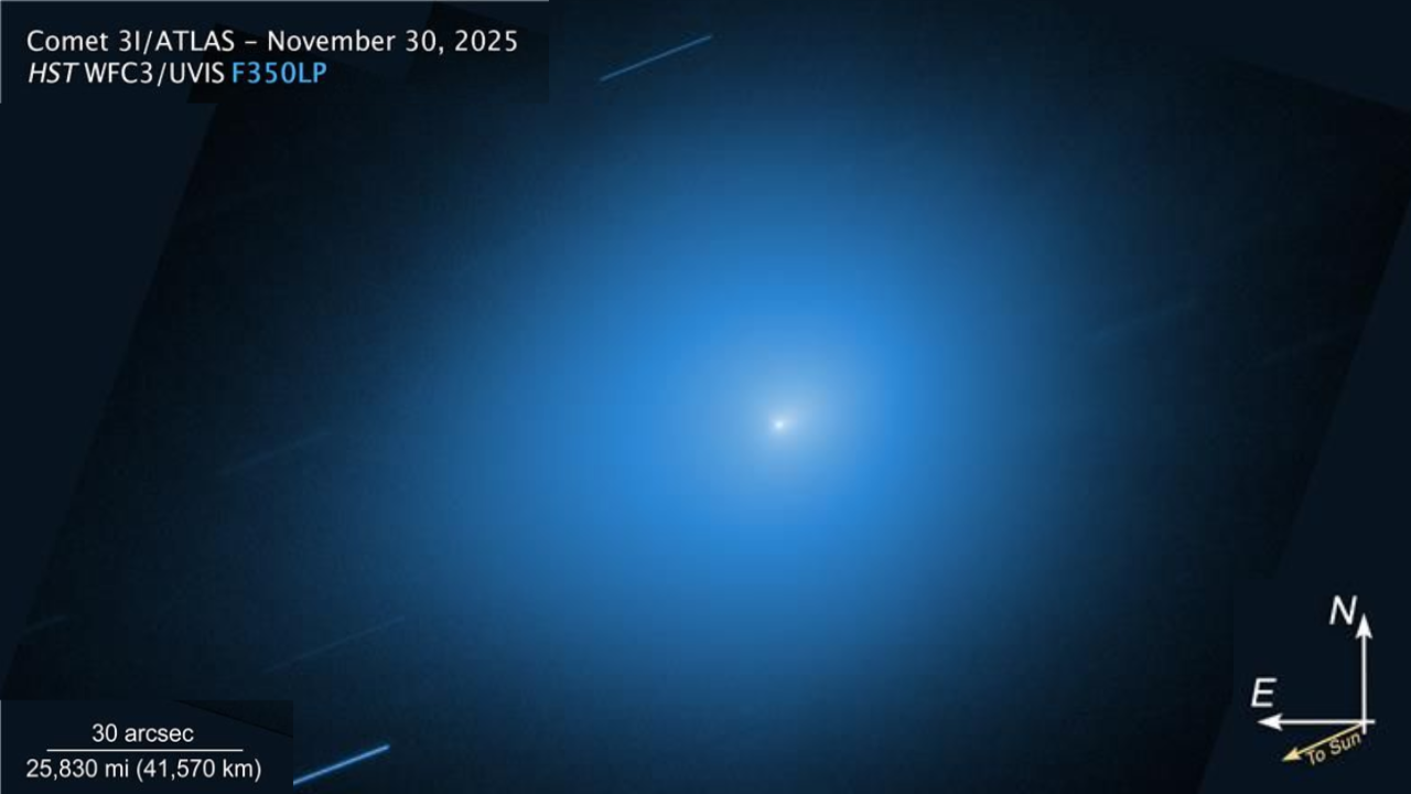 3I/ATLAS is carrying ‘key’ ingredients for life, NASA scientist finds