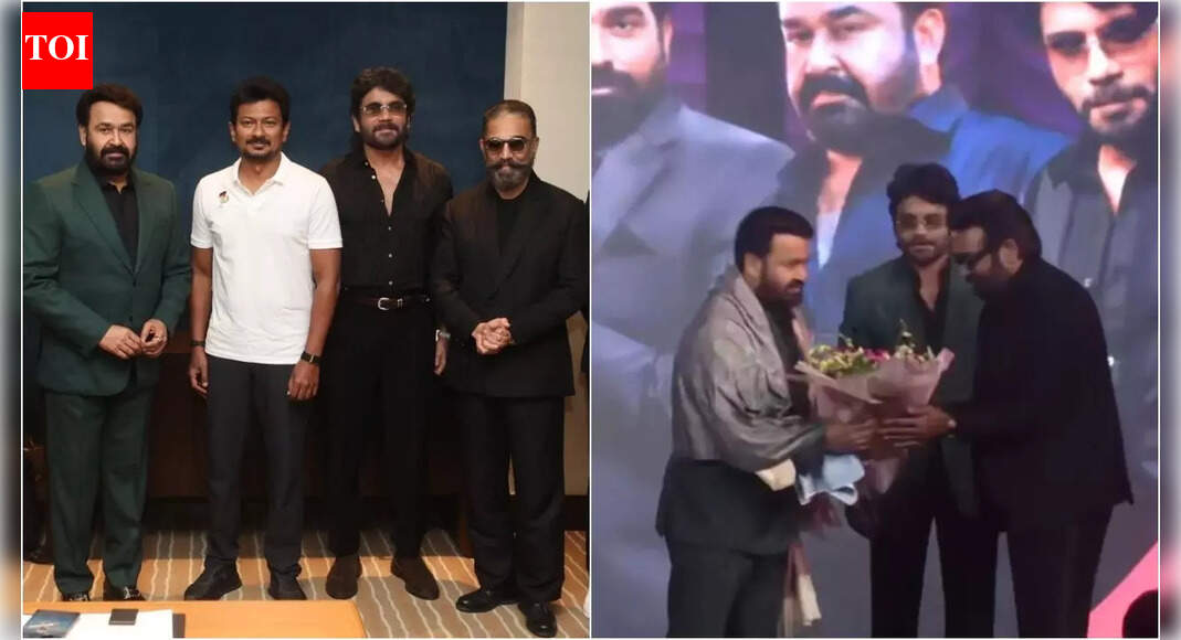 Nagarjuna and Vijay Sethupathi honour Mohanlal; 'Coolie' actor calls Lalettan ‘Most deserving actor’