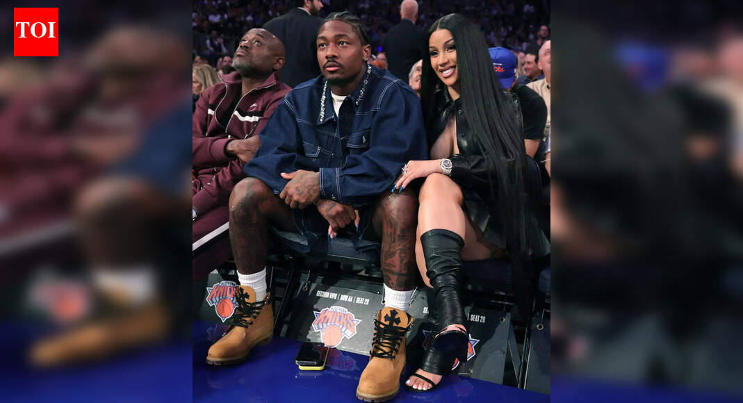 Cardi B's striking Art Basel look gets a viral twist as Stefon Diggs' attention grabbing comments steal the spotlight online