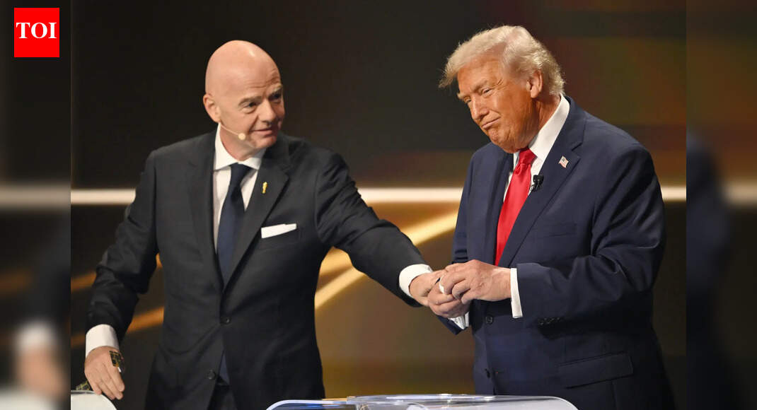 FIFA chief accused of 'breaching neutrality' after giving Donald Trump peace prize