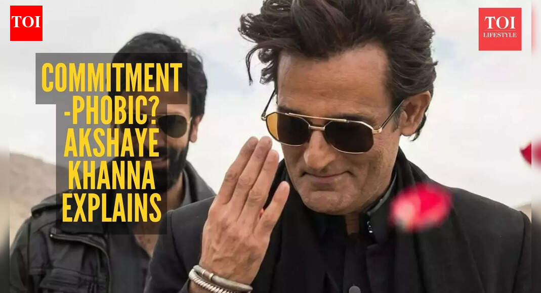 "I'm even more commitment-phobic now": Reason why Akshaye Khanna never got married, how to deal with this phobia