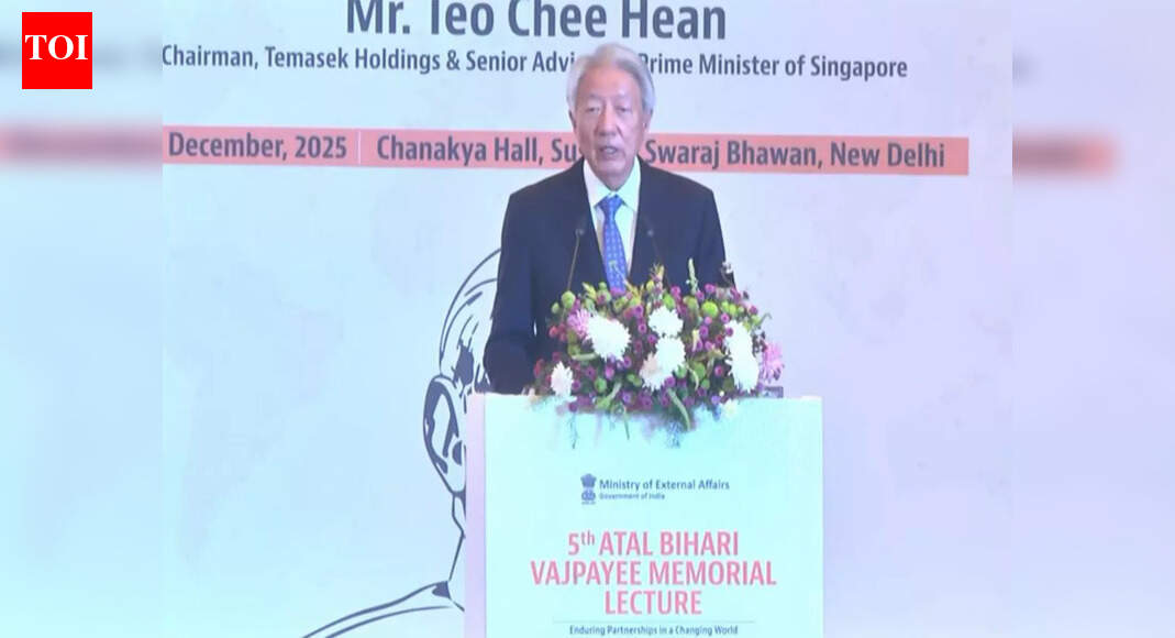 'Singapore name comes from Sanskrit': Ex-deputy PM hails India ties; calls relationship 'deeply rooted' in history
