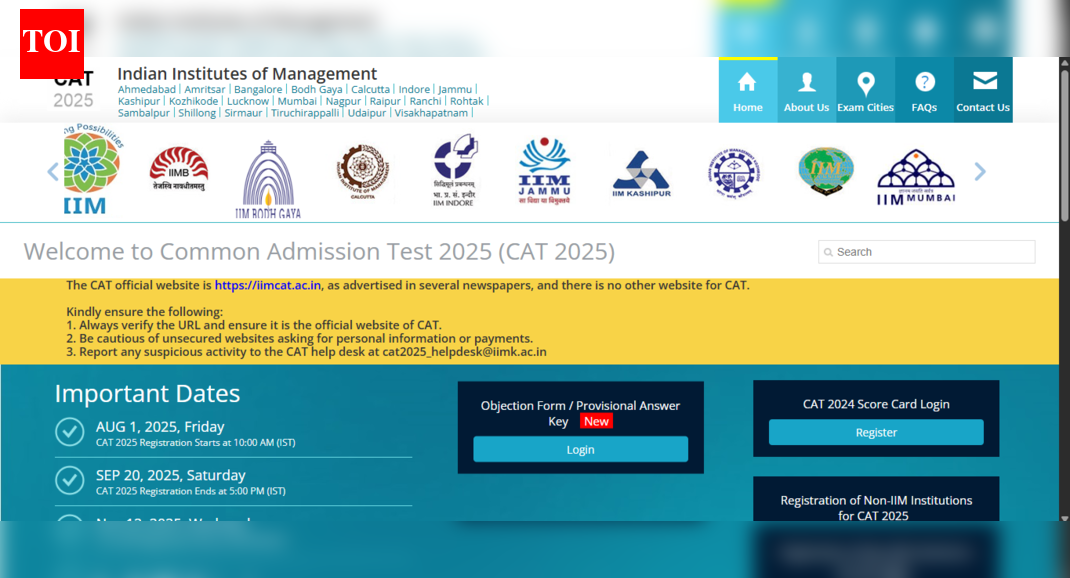 CAT answer key objection window 2025 closes today at iimcat.ac.in: Direct link to raise challenges here