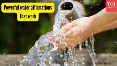 7 water affirmations that work — and why they’re so powerful