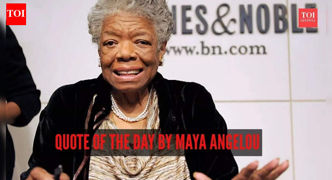 Quote of the day by Maya Angelou: “You can only become truly accomplished at something you love. Don’t make…”