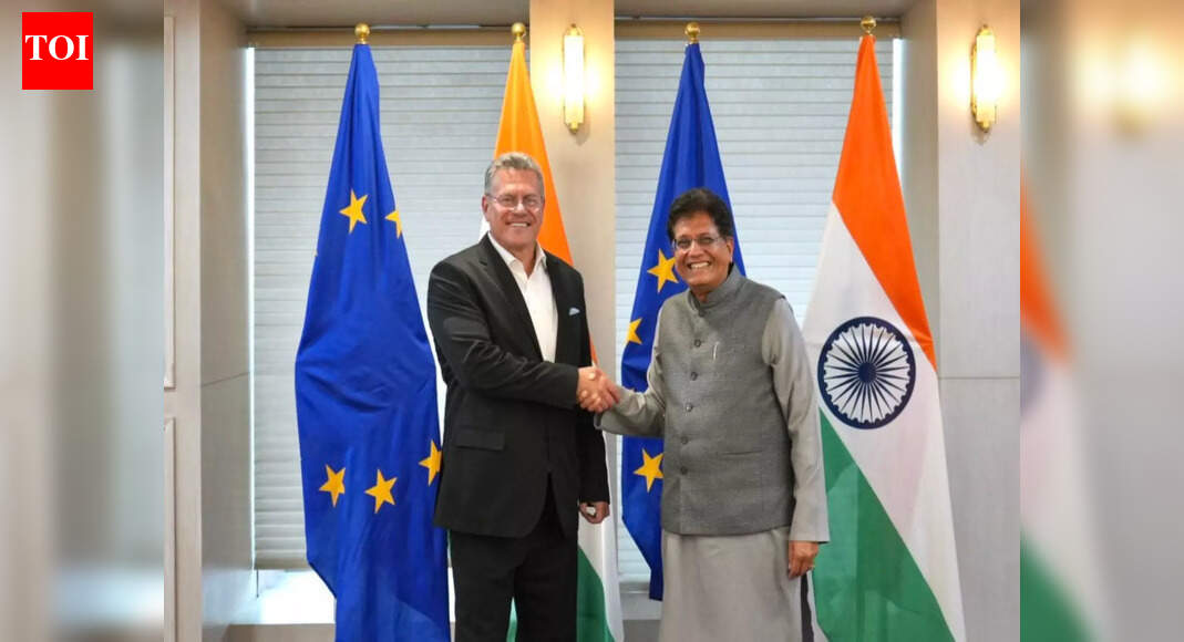 India-EU trade deal: Goyal says FTA talks advancing in positive direction; 'committed for an early conclusion'