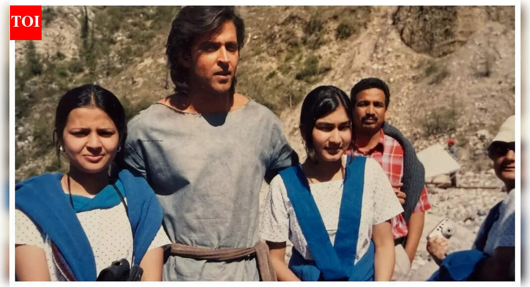 Thalaivar M.S. Dhoni’s wife Sakshi Dhoni shares an UNSEEN picture with Hrithik Roshan from sets of ‘Krrish'