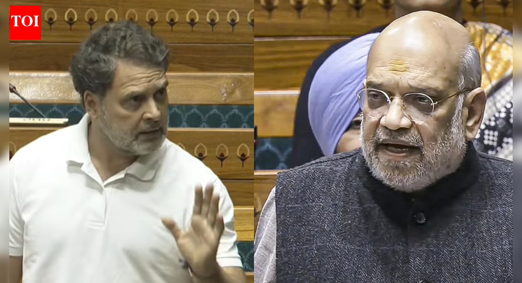 SIR row debate in Lok Sabha: Rahul Gandhi interrupts Amit Shah with 'open challenge'; gets 'I will decide' reply - watch