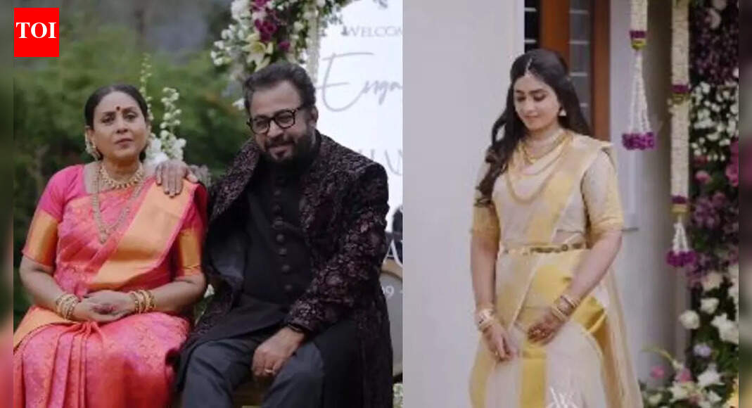 <div>Saranya Ponvannan's daughter Chandini gets engaged</div>