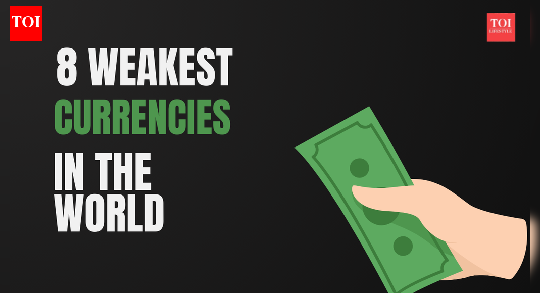 8 weakest currencies in the world