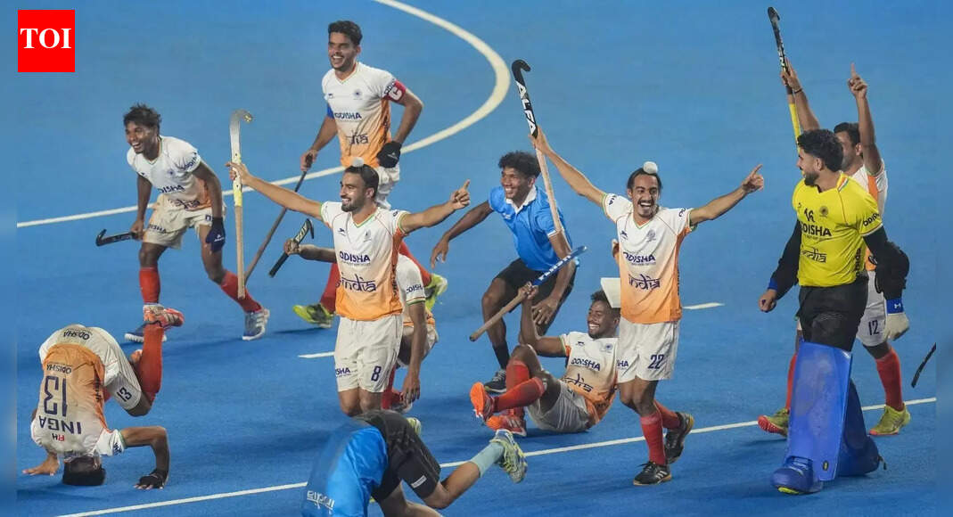 Hockey: India overturn two-goal deficit to beat Argentina 4-2, win Junior World Cup bronze