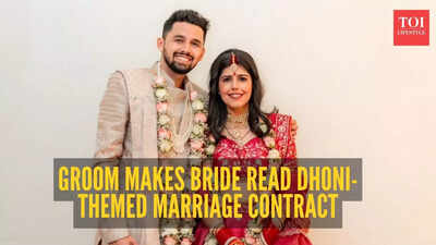 "அனைத்து CSK போட்டிகளுக்கும் வாழ்நாள் அணுகல்”: தோனி சூப்பர் ரசிகரின் திருமண ஒப்பந்தம் மணமகளை அதிர்ச்சியில் ஆழ்த்தியுள்ளது