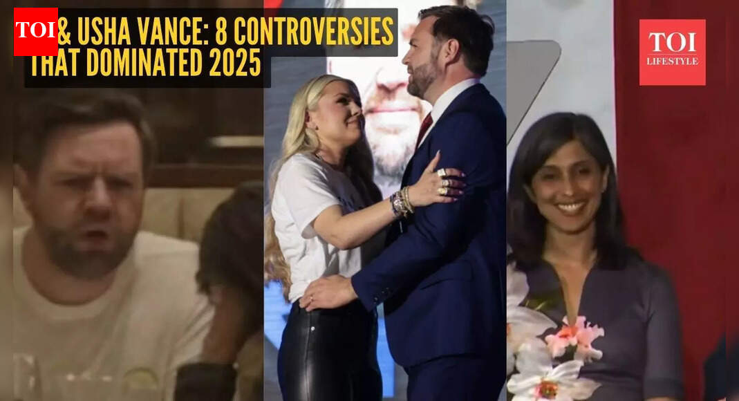 8 times JD and Usha Vance's marriage made controversial headlines in 2025