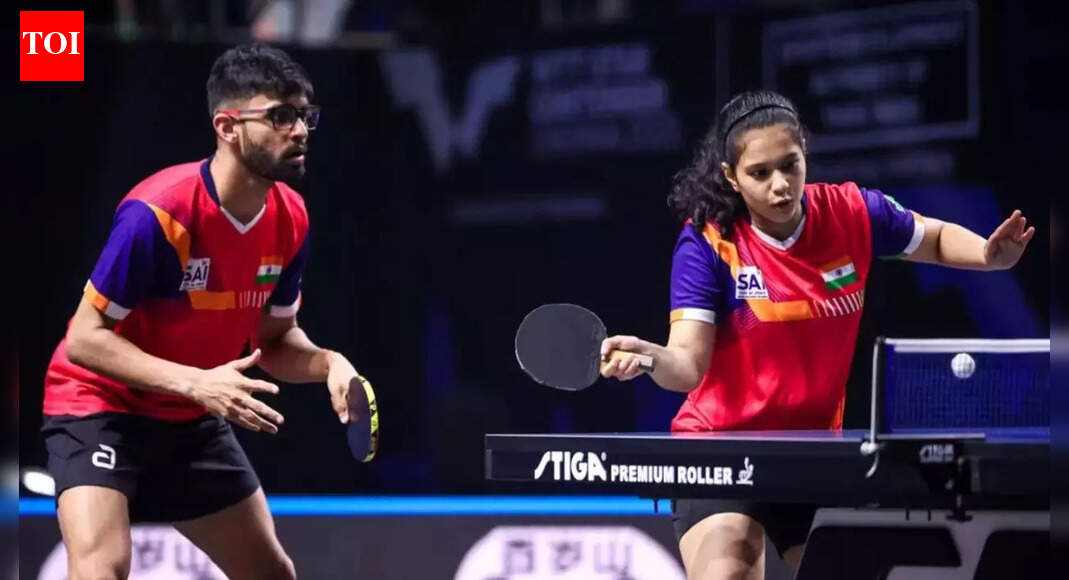 Shah-Chitale fight off elbow scare, but lose to Olympic &amp; world champions in WTT Finals debut