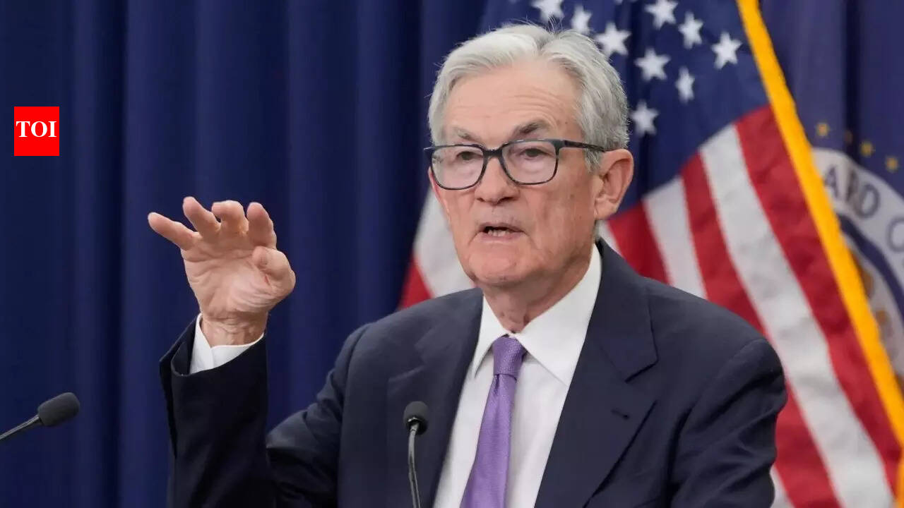 US Fed meet: Jerome Powell-led FOMC cuts rate by 25 basis points; lowest  level in almost three years - The Times of India