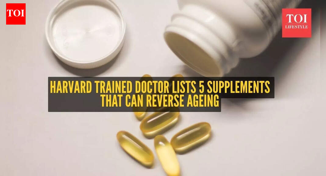 5 supplements that might reverse ageing, as per a Harvard trained neuroscientist