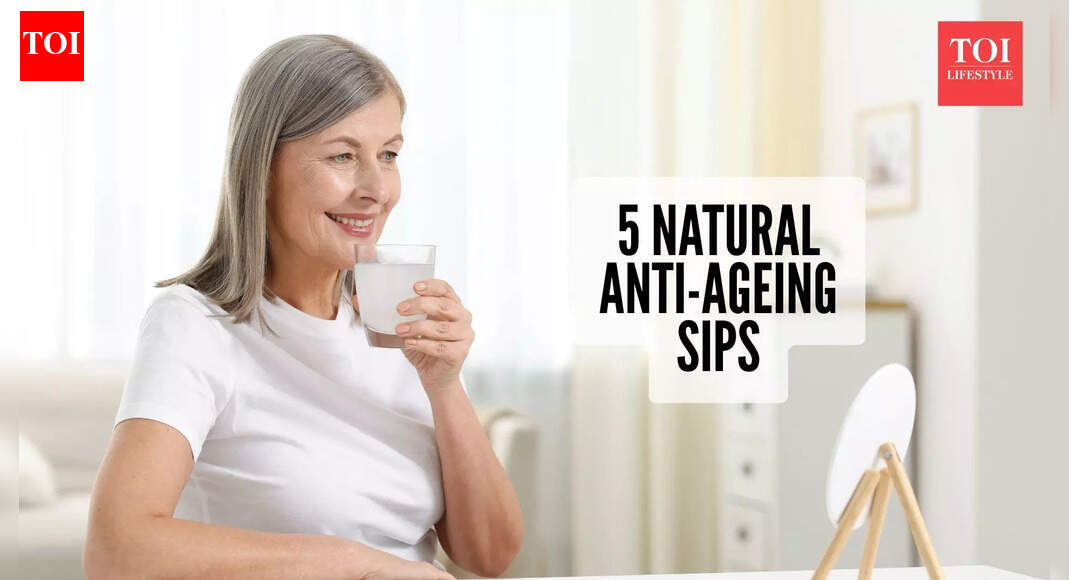 5 homemade natural anti-ageing drinks that nourish from within