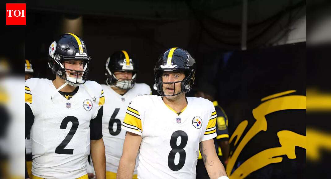 Did Aaron Rodgers and Mason Rudolph really kiss after the Pittsburgh Steelers win? Viral claim debunked