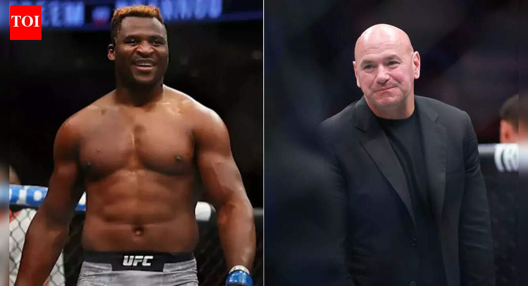Francis Ngannou gives cryptic response to swirling claims about Dana White confrontation: “Lot of cameras there”