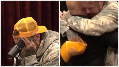 ‘I bet I’m the first’: Singer Jelly Roll breaks down as Craig Morgan surprises him with Opry invite on Rogan podcast — watch