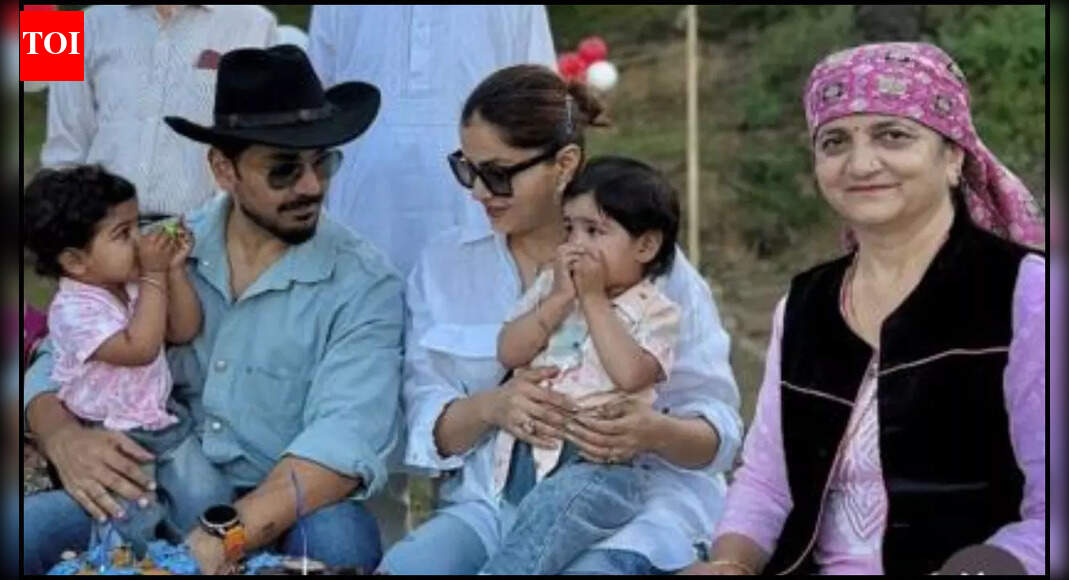 Rubina Dilaik shares her 'favourite walk' of 3 generations: 'God protect and guide us'