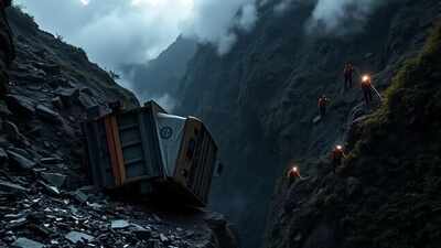 Arunachal: Truck with 22 labourers falls into deep gorge in Anjaw; 2 killed