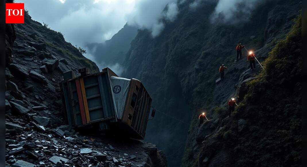 Arunachal: Truck with 22 labourers falls into deep gorge in Anjaw; 2 killed