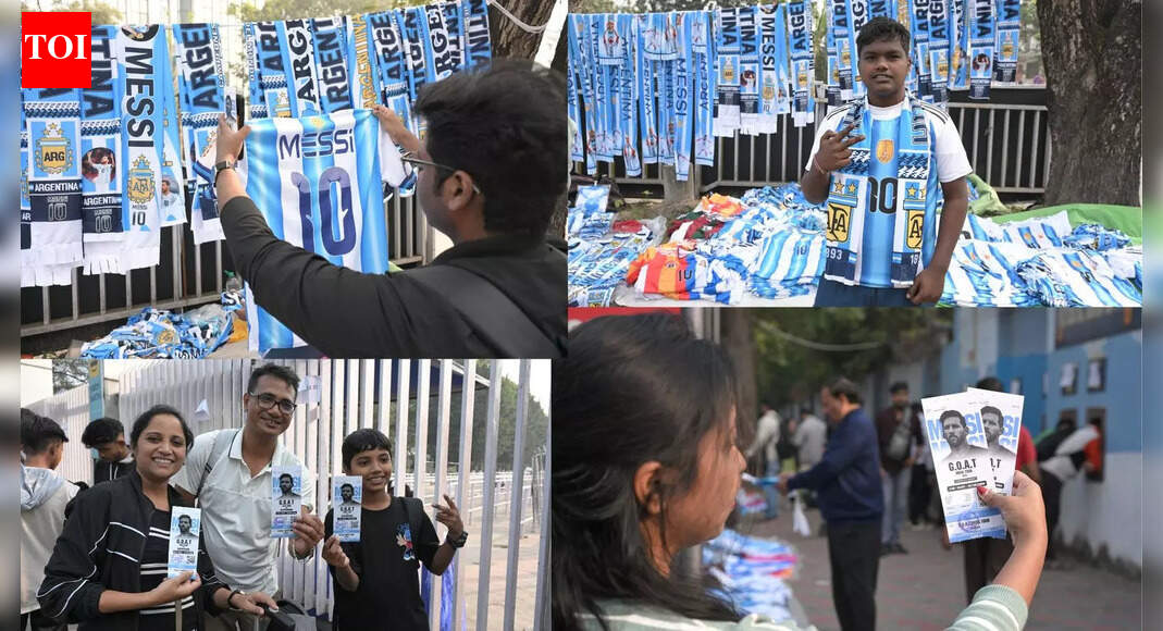 From Hyderabad to Guwahati, fans flock to Kolkata for Messi’s arrival on December 13