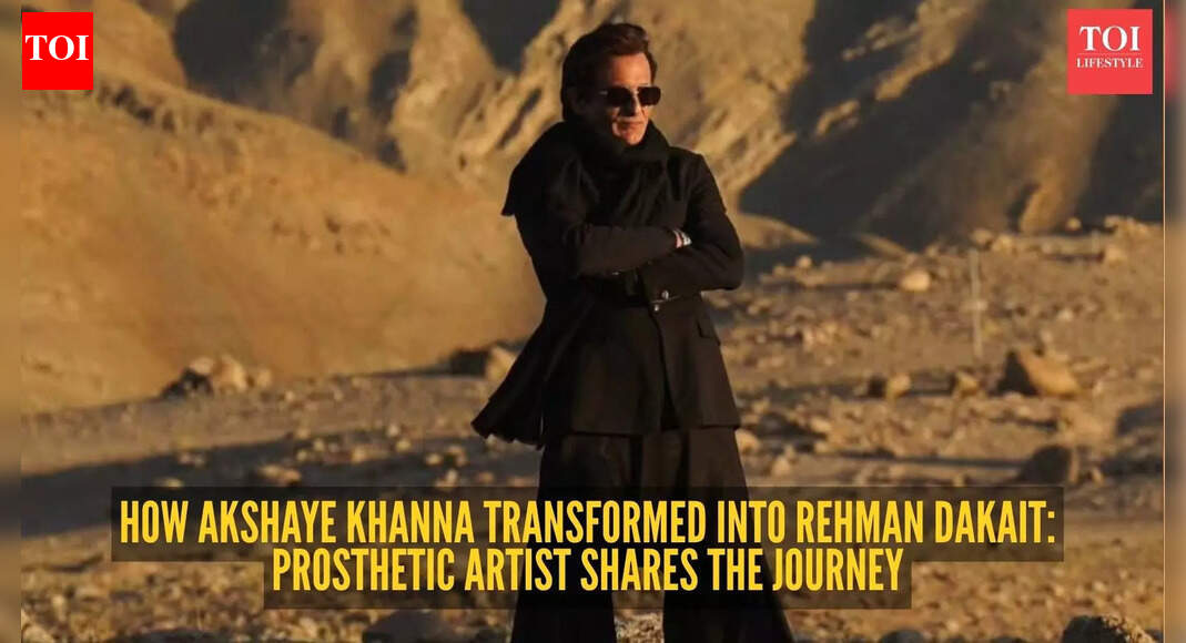 Inside Akshaye Khanna’s transformation into Rehman Dakait: Prosthetic artist’s big reveal