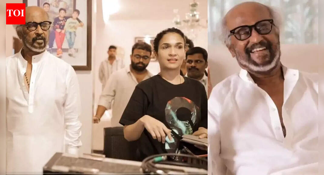 Soundarya Rajinikanth shares joy directing “Appa” Rajinikanth’s interview and wishes the superstar on his birthday