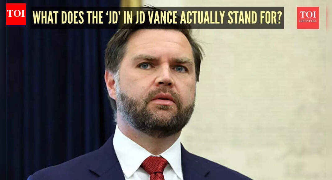 What does the 'JD' in JD Vance actually stand for?