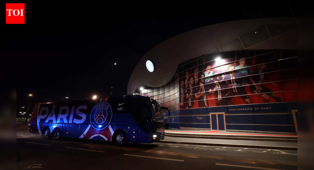 Drama after UCL encounter! Stones thrown at PSG team bus; two arrested