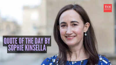 Quote of the day by Sophie Kinsella: "Sometimes you don't need a goal in life, you don't need to know...”