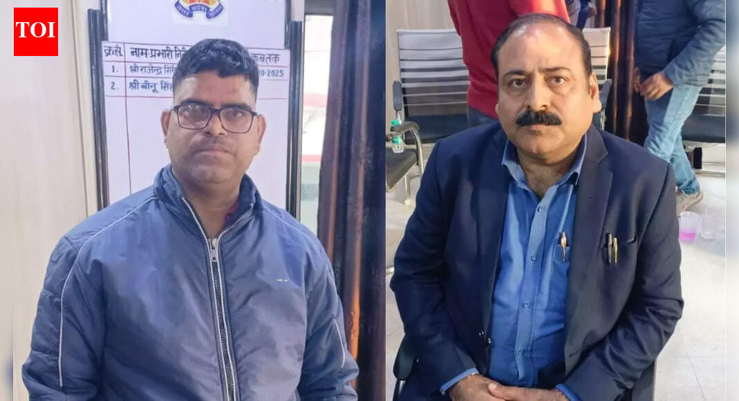 Assistant stamp commissioner and clerk arrested in shamli for taking bribe