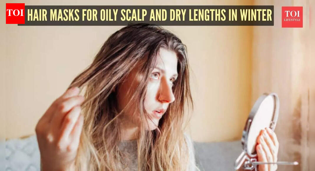 5 hair masks for oily scalp and dry lengths in winter