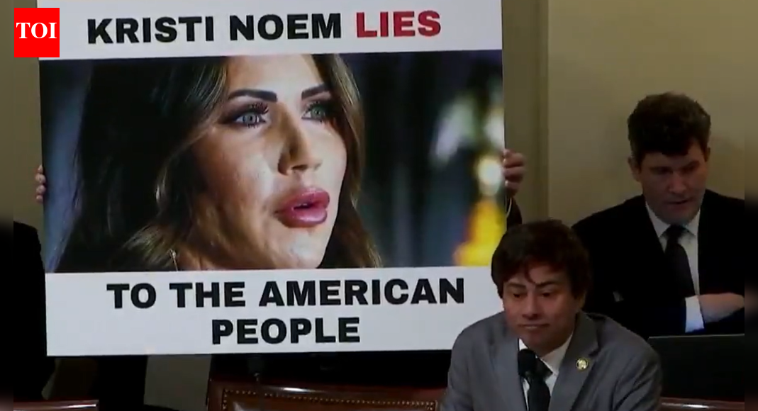 <div>Watch: Kristi Noem's savage reply to Indian-origin Shri Thanedar asking her to resign; 'I will consider...'</div>