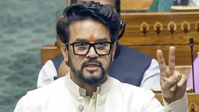 Anurag Thakur says TMC MP vapes in House, stirs uproar