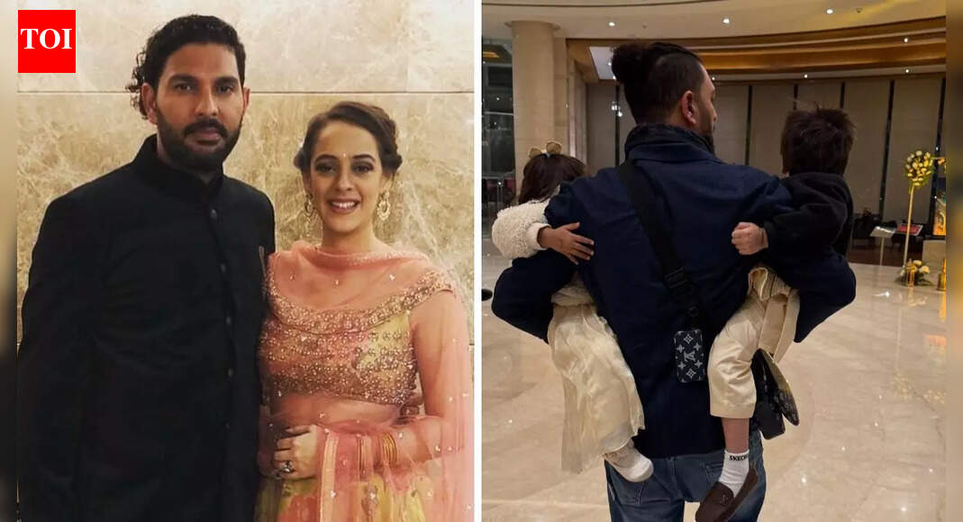 Hazel Keech pens a lovely note on Yuvraj Singh's birthday: 'The world knows you as a legend, but you are these kids' hero'