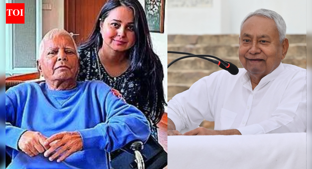 'Daughters deserve safe home': Lalu Prasad's daughter Rohini Acharya's message to Bihar govt; 'lauds' CM Nitish Kumar