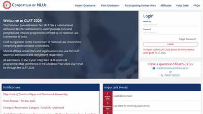 CLAT 2026 उत्तर कुंजी चुनौती विंडो आज शाम 5 बजे बंद हो जाएगी क्योंकि NLU ने आपत्ति शुल्क में संशोधन किया है; यहां आवेदन करें