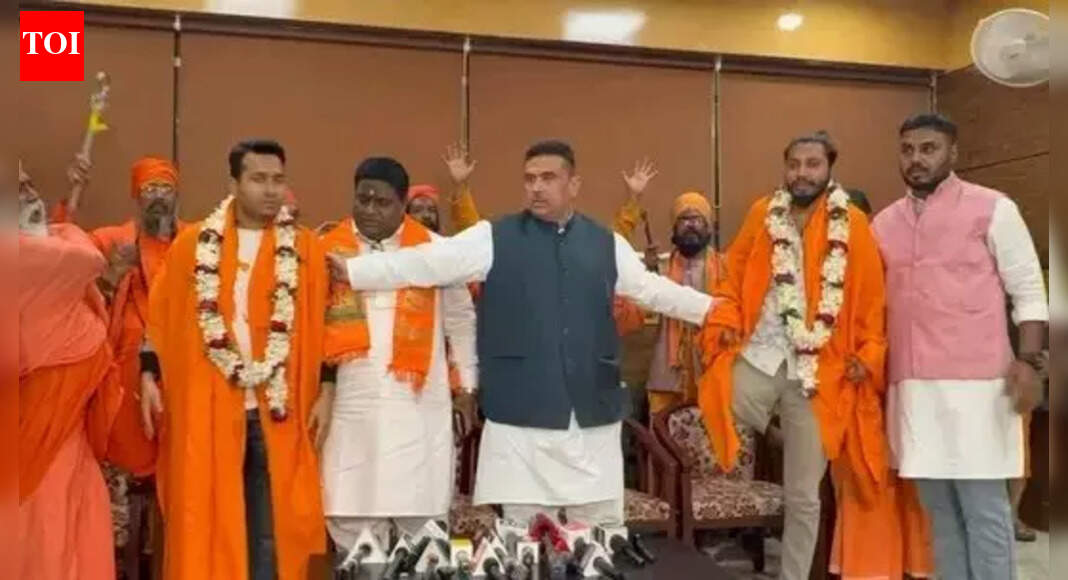 ‘I stand with every Hindu’: Suvendu Adhikari ‘honours’ men arrested for assaulting non-veg food vendors; trio secures bail