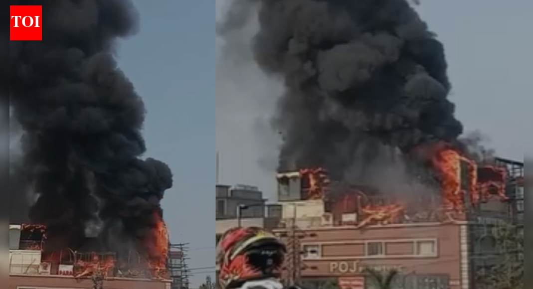 Fire breaks out at bar in Bhubaneswar’s Satya Vihar; no casualties