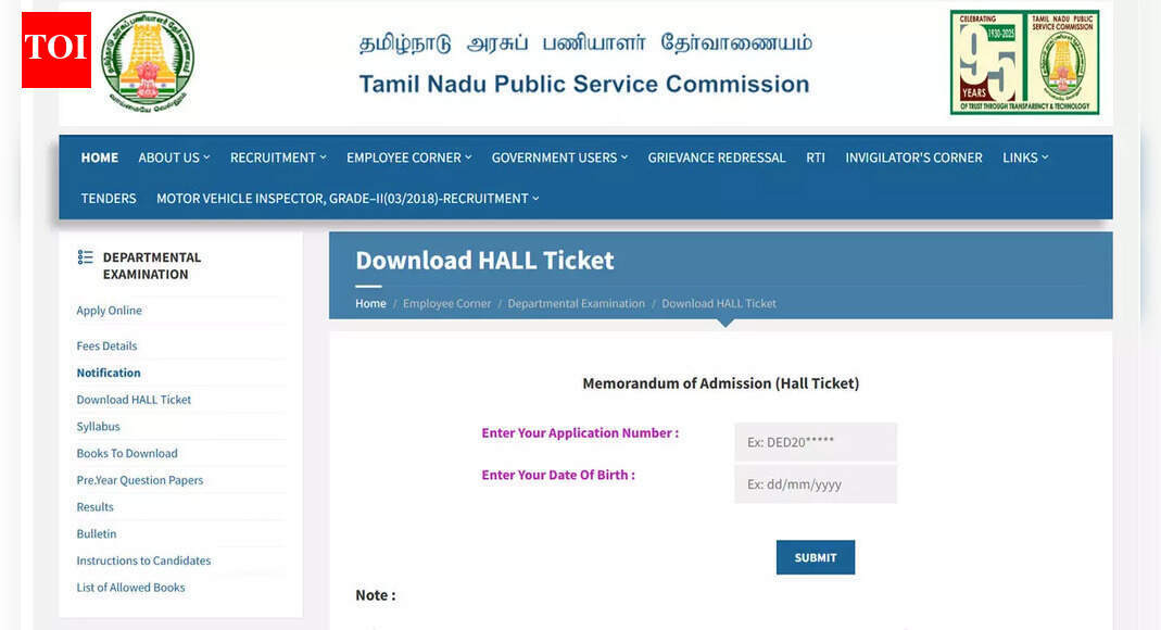 TNPSC Group VA hall ticket 2025 released at tnpsc.gov.in; download your admit card here