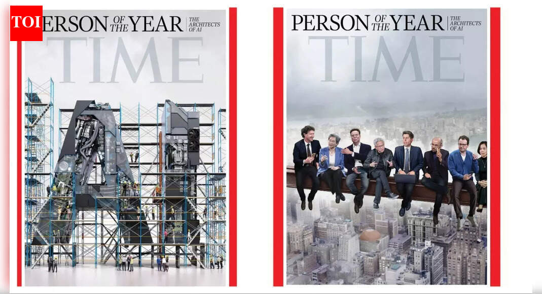 TIME Magazine’s 2025 person of the year is a group including Elon Musk, Nvidia CEO Jensen Huang, OpenAI's Sam Altman and …