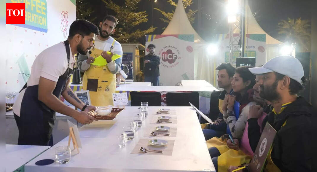 India International Coffee Festival brews homegrown coffee in Delhi | Delhi News