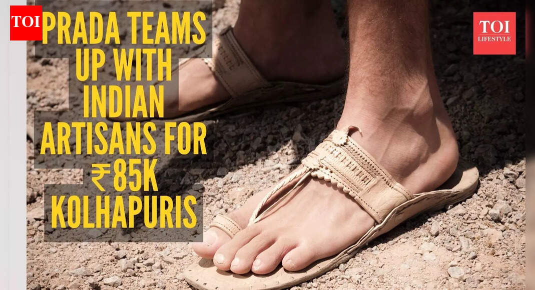 Prada’s new move: ₹85,000 Kolhapuris that are actually 'Made in India'