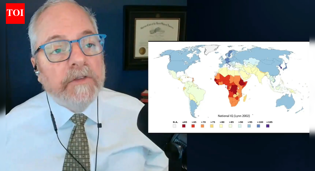 <div>MAGA influencer claims 'third-world', 'non-white' people have low average IQ: 'You see India, Africa...'</div>