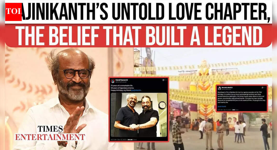 As Rajinikanth Turns 75, an Unseen Chapter Surfaces: The First Love Who ...
