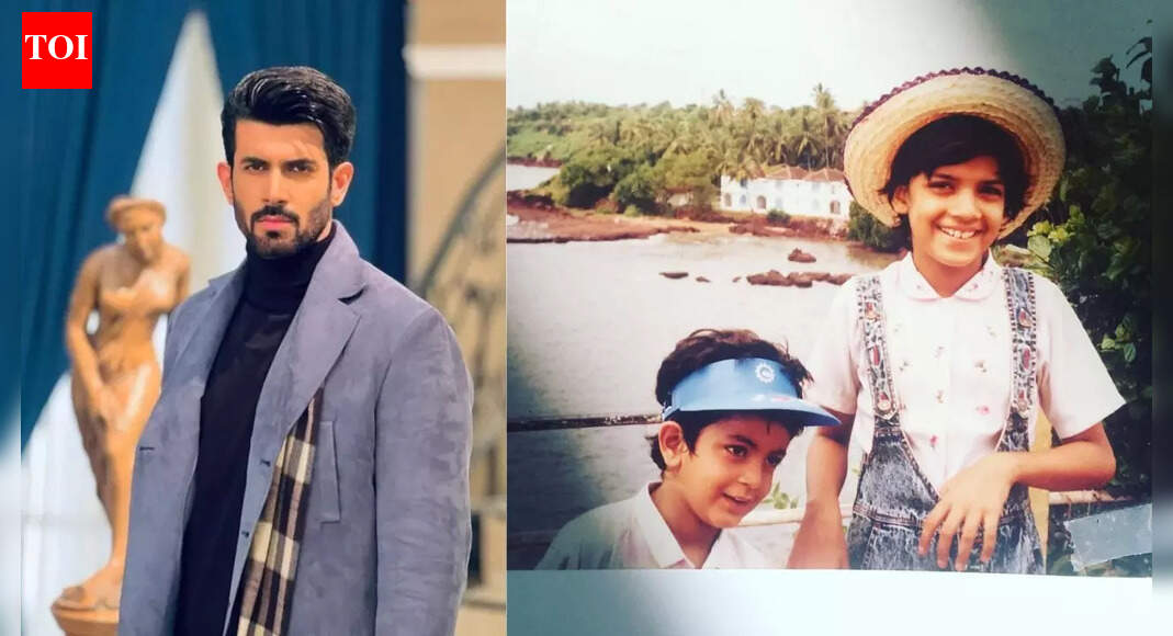 When Namik Paul shared an adorable throwback picture with his elder sister, ‘I was the shortest member of the family’