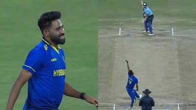 भारत की टी20 योजनाओं से बाहर, मोहम्मद सिराज ने 3 विकेट लेकर चयनकर्ताओं को याद दिलाया, एसएमएटी में हैदराबाद ने मुंबई को हराया - देखें